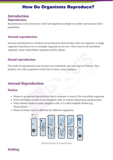 Class 10 Chapter How Do Organisms Reproduce with Notes 的图像结果