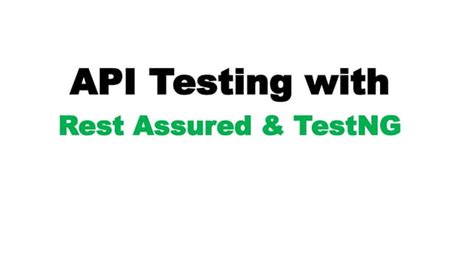 Image result for Rest Assured API Testing