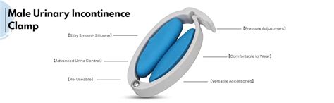 ColMed Penile Incontinence Clamp for Men – Adjustable Urinary Control ...
