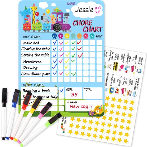 Daily Behavior Chart For Preschool