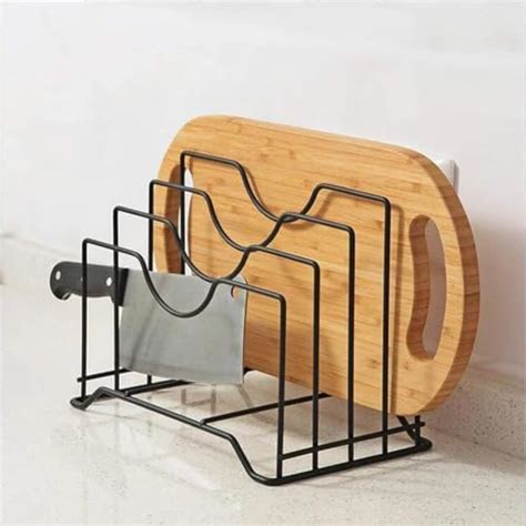 Prime Mart Metal Kitchen Organizer Rack, Multi-Purpose Countertop Stand ...