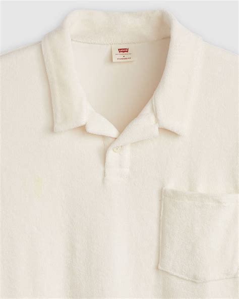 Terry Pocket Polo Shirt - White | Levi's® US