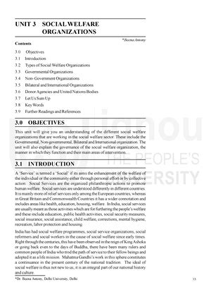 Public administration - Social Welfare Administration - Studocu