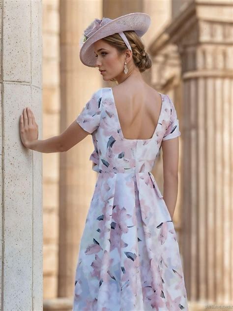 A-Line Asymmetrical Ankle Length Wedding Guest Dress Formal Dresses ...