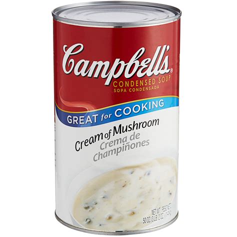 Campbell's Cream of Mushroom Soup - Condensed 50 oz. Can