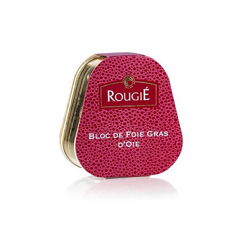 Foie gras blok, foie gras, trapes, halv konservering, rougie, 75 g, kan ...