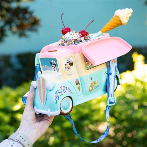 Mickey and Minnie Ice Cream Truck Sundae and Other New Desserts Now ...