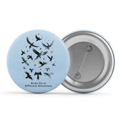 Buy Imagine Dragons Badge - Birds Fly In Different Directions at Rs. 50 ...