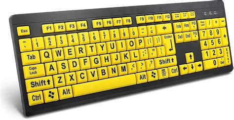 Image result for Large Print Computer Keyboard