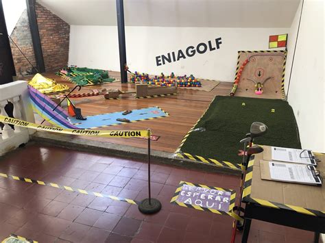 Plastic Loop Mini Golf Homemade 的图像结果