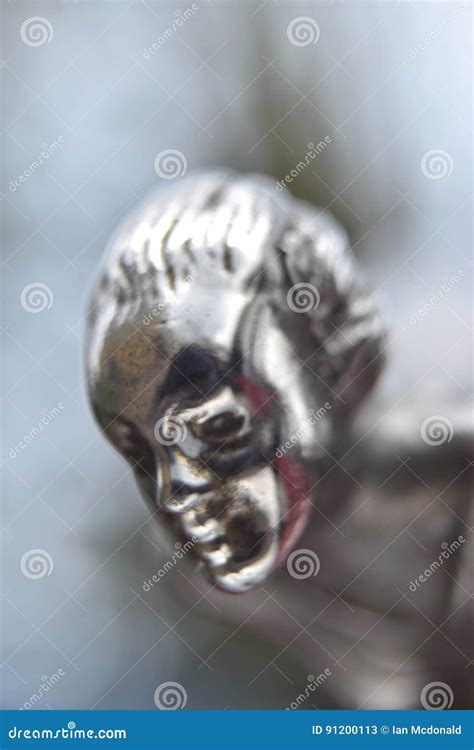 Spirit of Ecstasy editorial stock photo. Image of sculptor - 91200113