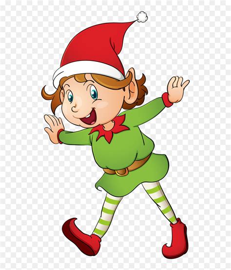 Beautiful Elf Png Best - Elf Christmas Clipart, Transparent Png - vhv