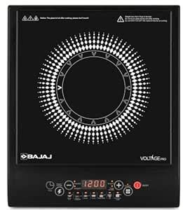 Buy Bajaj 120TS 1200 Watts Tempered Glass Induction Cooktop With Tact ...