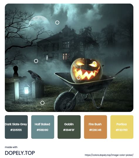 20 Halloween Color Palettes - Inspiration & Productivity for Everyone