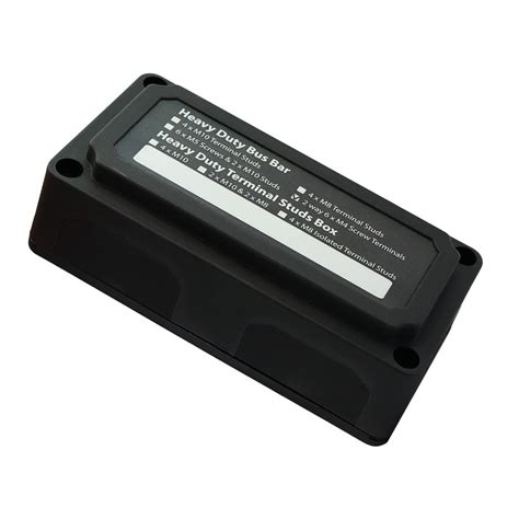 ⚡️Buy Maxbell Heavy Duty Bus-Bar Terminal Board 100A With 12x4mm Shunt ...