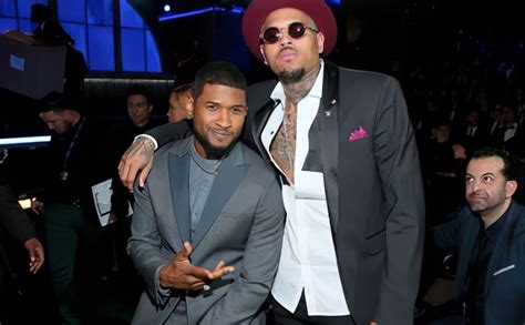 Chris Brown, Usher Allegedly Fight At His Birthday Party, After He ...
