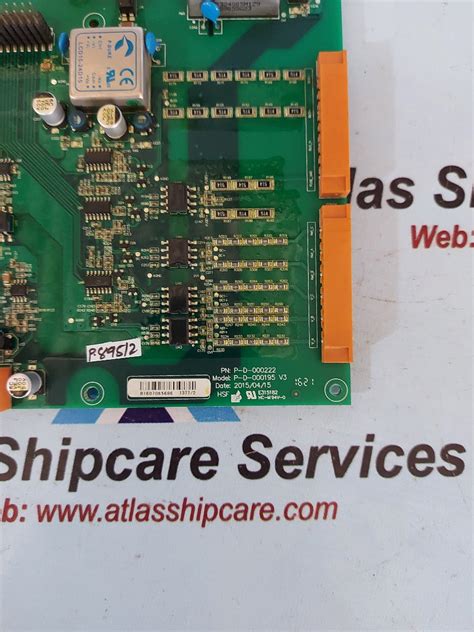P-D-000195 V3 Pcb Card P-D-000222 – Atlas Shipcare Services