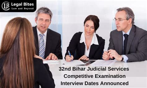 32nd Bihar Judicial Services Competitive Examination: Interview Dates ...