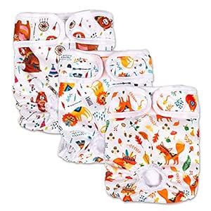 Buy Joyshare Reusable Dog Diapers Female 3 Pack - Washable Female ...