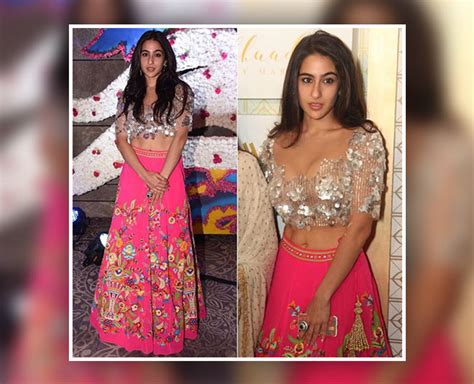 Sara Ali Khan's Blouse Designs Are Worth Copying This Wedding Season ...