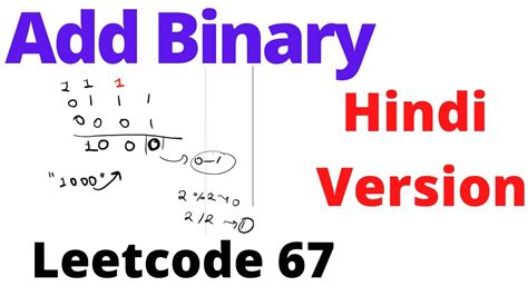 Image result for Add Binary Utube YouTube LeetCode Python