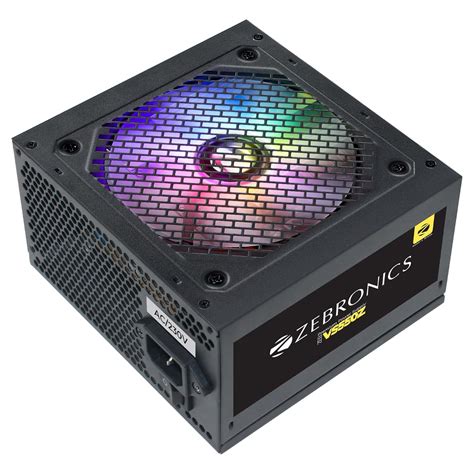 Amazon.in: Buy Zebronics Premium Power Supply, Long Flat Cables, Silent ...