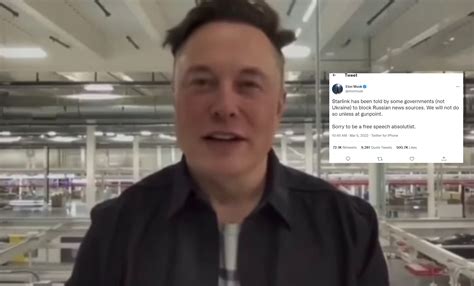 Elon Musk Says Starlink Will Not Block Russian News Sources In Ukraine ...