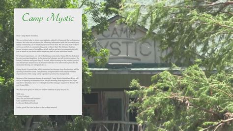Camp Mystic Prepares for Reopening After Texas Floods, Facing Varied ...