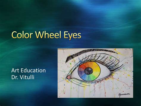 Color Wheel Eyes | PPTX