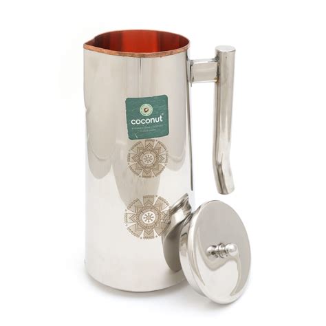 Coconut Stainless Steel Water Jug - Model - J9 Laser Femina - 1 Unit ...