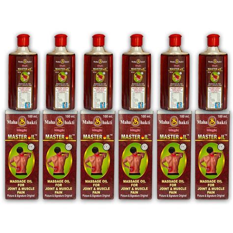 Mahashakti magic master oil for joint & muscle Pain (pack of 6 ...