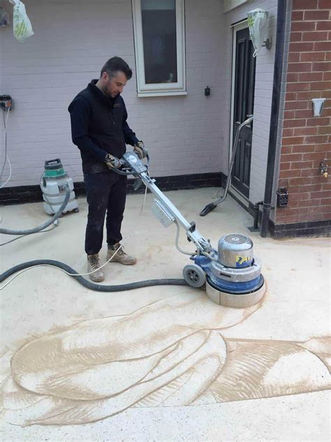 Concrete floor restoration - Stone Rescue