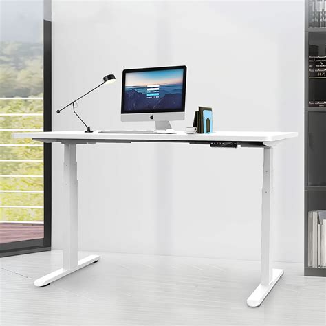 Height Adjustable Computer Desk Sit to Stand Rolling Table - Bed Bath ...