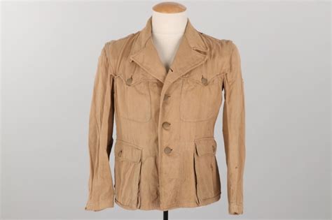 ratisbon's | Waffen-SS tropical Sahariana tunic | DISCOVER GENUINE ...