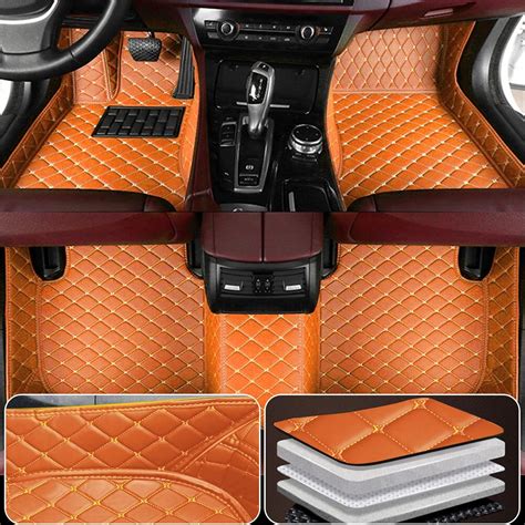 Amazon.com: Car Floor Mats for Nissan Kicks 2017-2020 All Weather ...