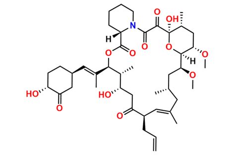 Tacrolimus Impurity 4 | CAS No- NA | NA