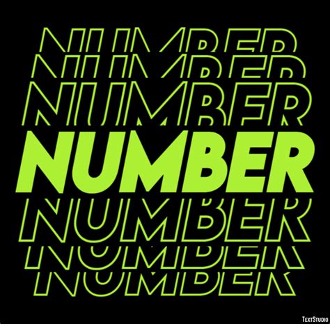 Image result for HTML Text Number Design