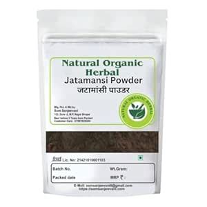 Natural Organic Herbal Jatamansi Root Powder -50g -for Strong, Shiny ...