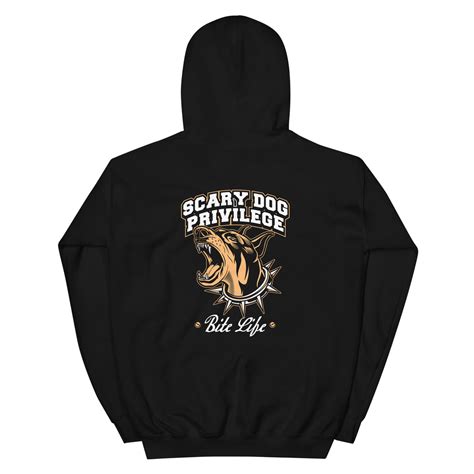 Scary Dog Privilege Doberman Hoodie