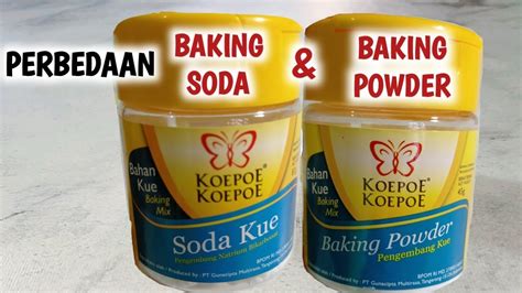 manfaat baking powder dan soda kue