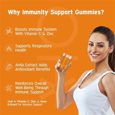 Buy NUTRIBURST TRIPLE IMMUNITY GUMMIES WITH VITAMIN C, AMLA & ZINC (30 ...