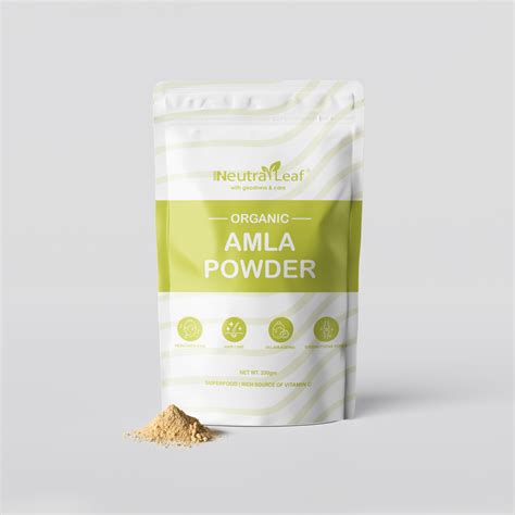 NeutraLeaf Nature Amla Powder | 200 g For Hair Growth | Drinking and E ...