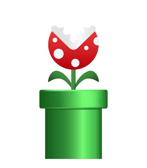 Piranha Plant for Mario Bros. 23079367 Vector Art at Vecteezy