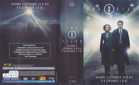 Jaquette DVD de The X Files Saison 4 a 8 COFFRET - Cinéma Passion