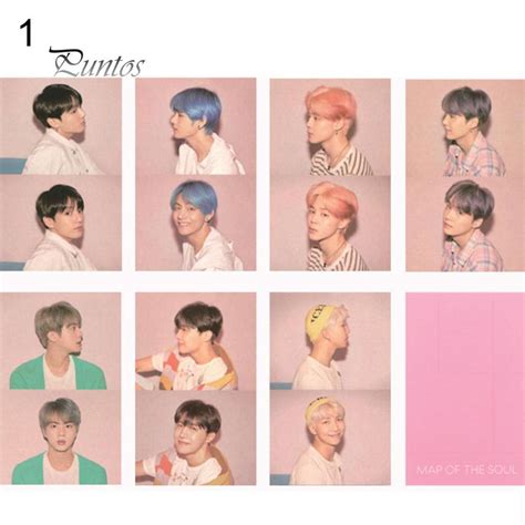 BTS Map of the Soul Persona Version 2 Concept Photo Unofficial Photocard Prints Artist Trading ...