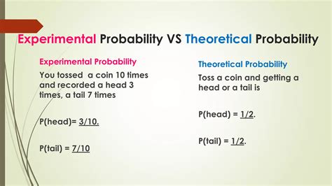 Experimental probability-theoretical-probability | PDF