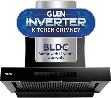 Glen Chimney Auto Clean Filterless Chimney with 1 Year on product & 12 ...