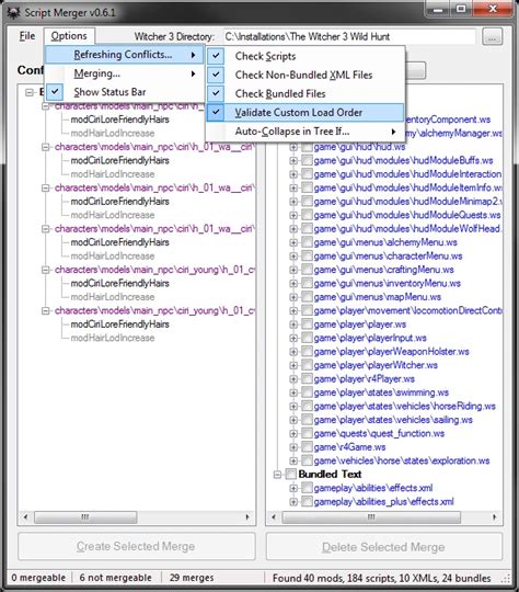 Image result for How to Merge Script Witcher 3