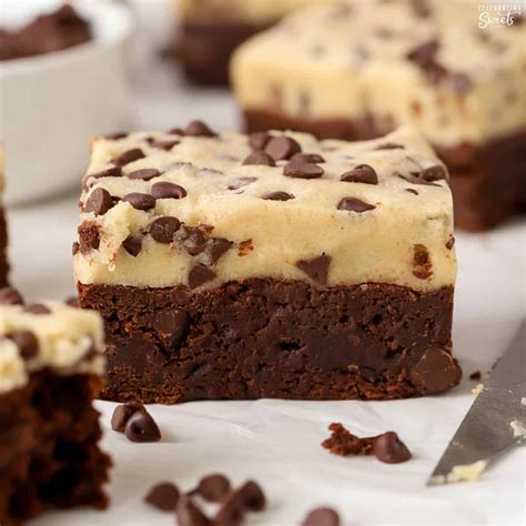 Chocolate Chip Cookie Dough Brownies