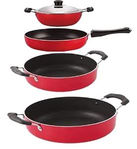 Buy Nirlon Non Stick Coated Heat Resistance Pfoa Free Aluminium ...